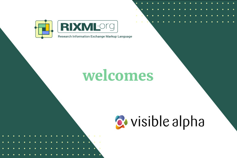 RIXML welcomes Visible Alpha